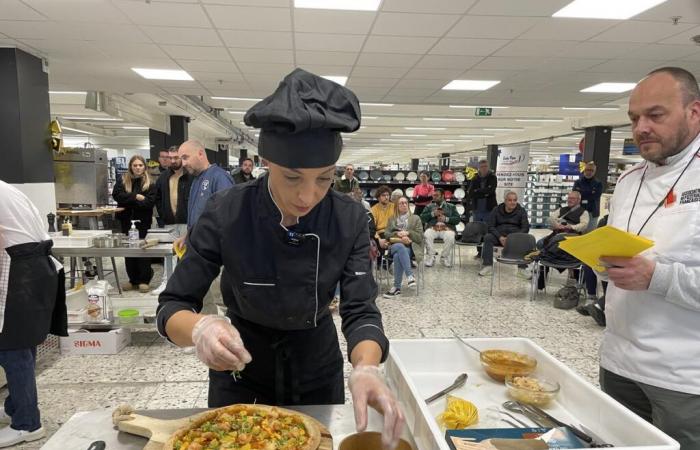 i pizzaioli hanno gareggiato per partecipare al campionato francese della pizza