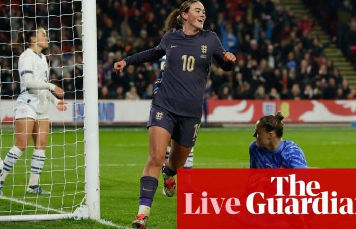 Inghilterra-Svizzera: amichevole di calcio femminile – live | Calcio femminile