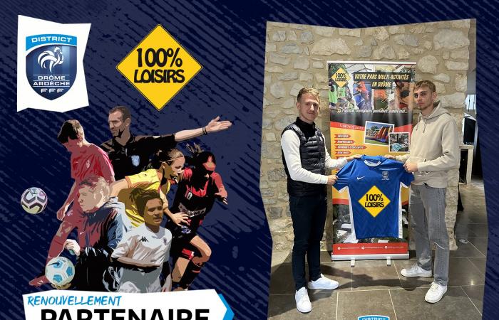 100% TEMPO LIBERO – LE ATTIVITÀ ESSENZIALI DEL MUTLTI PARK NEI NOSTRI DUE DIPARTIMENTI – DISTRETTO CALCIO DRÔME-ARDÈCHE