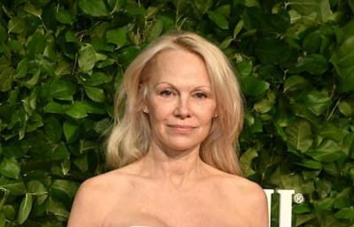 Splendida senza trucco, Pamela Anderson fa colpo ai Gotham Awards