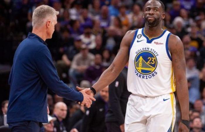 Steve Kerr preoccupato per il polpaccio di Draymond Green • Basket USA