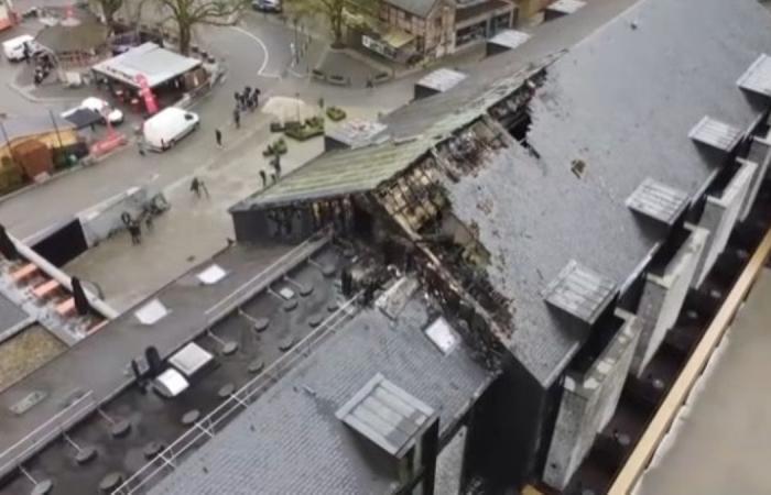 Incendio al Sanglier des Ardennes a Durbuy: “Una parte dell’hotel probabilmente riaprirà questo giovedì”