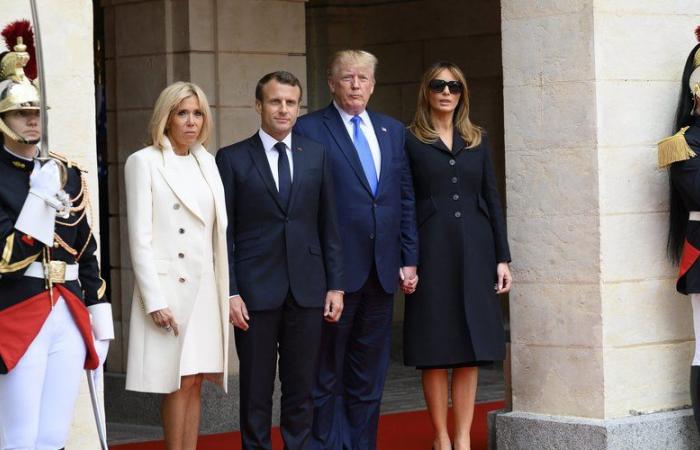 Quando Donald Trump fece notare a Brigitte Macron che era in “buona forma fisica”