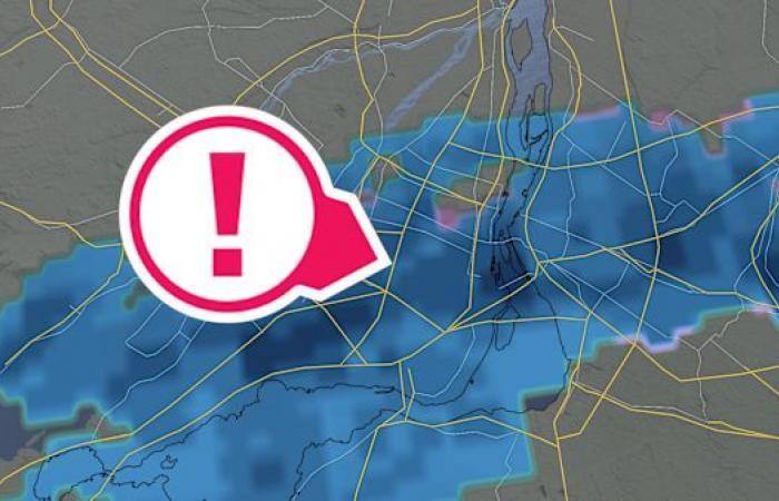 La neve provoca incidenti questa mattina a Montreal