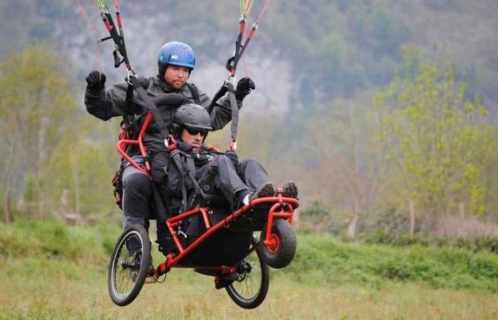 Il Comitato dipartimentale del volo libero della Lozère promuove il parapendio