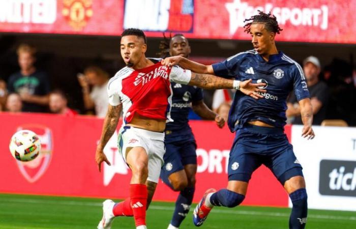 Leny Yoro si reca a Londra prima di Arsenal-Manchester United