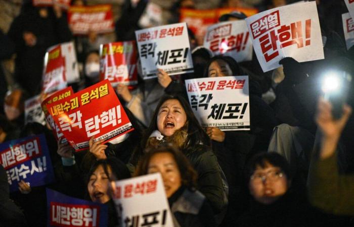 In Corea del Sud, manifestazioni dopo il colpo di stato del presidente Yoon Suk Yeol