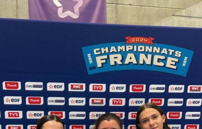 Due giovani nuotatori del club Vannes Agglo Natation ai campionati francesi questo fine settimana