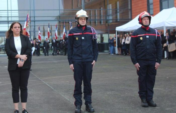 I vigili del fuoco dell'Oise hanno festeggiato la Sainte-Barbe a Tillé