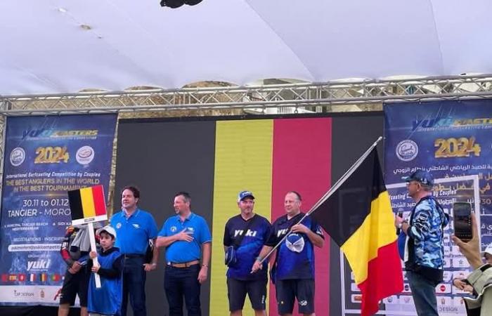 Il Belgio vince la gara internazionale di pesca a Tangeri