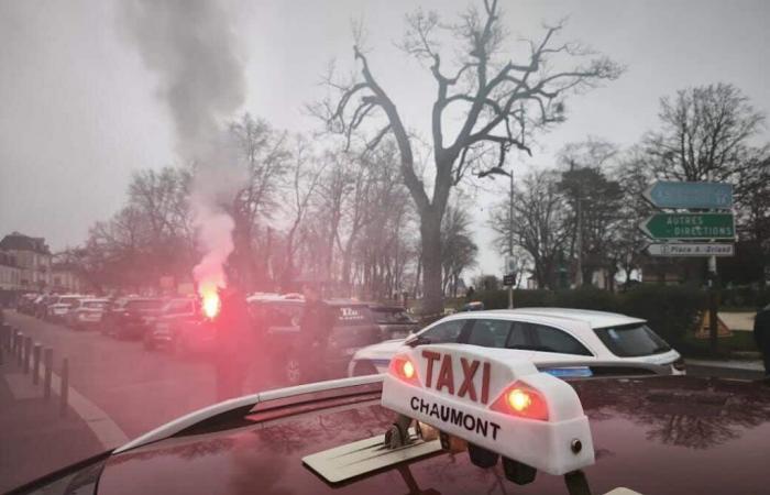 Forte mobilitazione dei taxi dell'Alta Marna