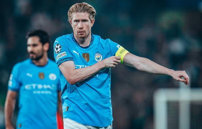 De Bruyne parte e capitana il City contro il Forest