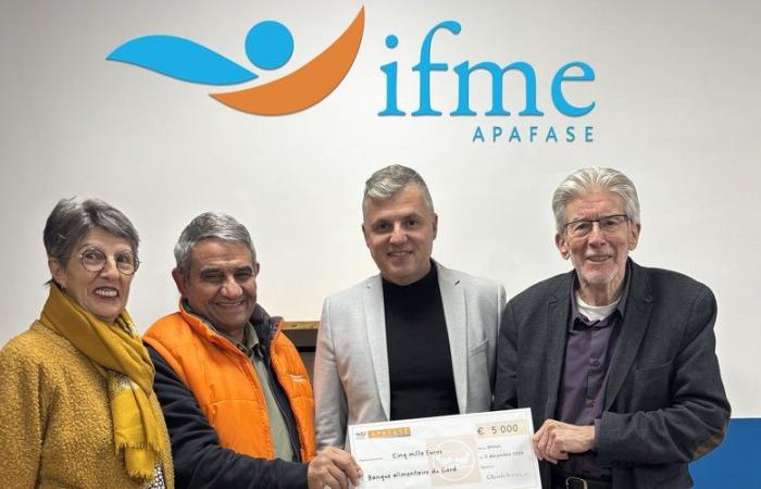 CCAS, club di bocce, IFME… lo slancio di solidarietà continua attorno al Banco Alimentare del Gard