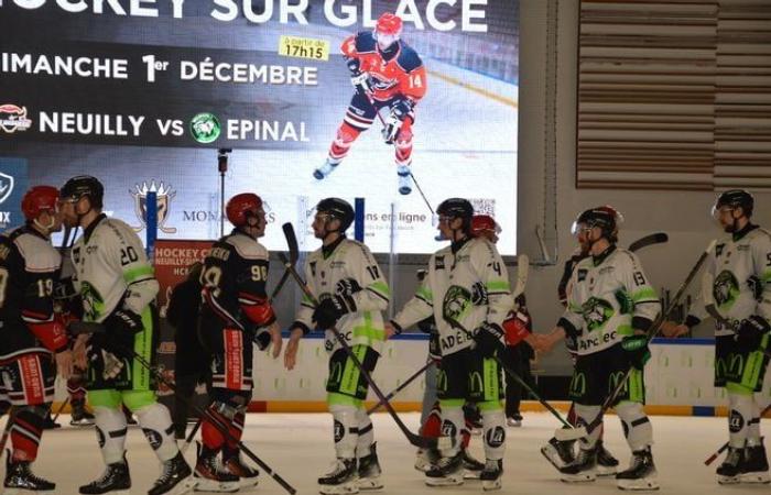 Hockey su ghiaccio: una partita della seconda divisione francese a Dreux: “È un sogno a occhi aperti!”