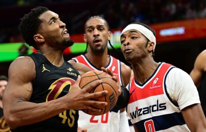 Voti dei giocatori: Cavs vs. Wizards: lo spettacolo di Donovan Mitchell dall'inizio alla fine