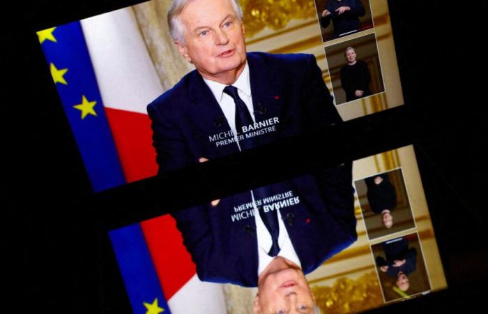 Intervista a Barnier su TF1 e France 2: più di 10 milioni di telespettatori hanno seguito il Primo Ministro