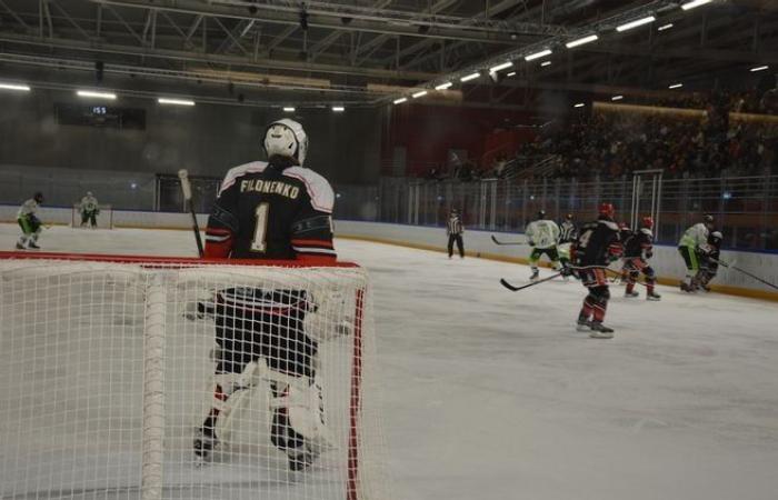 Hockey su ghiaccio: una partita della seconda divisione francese a Dreux: “È un sogno a occhi aperti!”