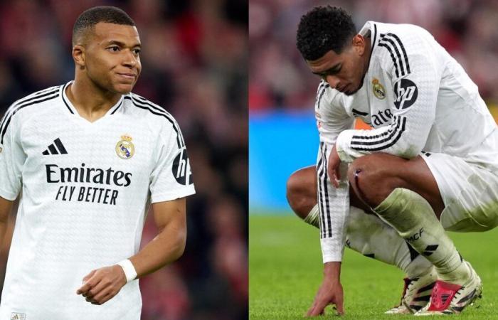 Valutazioni dei giocatori del Real Madrid contro l’Athletic Club: elimina Kylian Mbappe dai rigori! La superstar francese spreca un altro rigore mentre il gol di Jude Bellingham non riesce a salvare i Blancos dalla sconfitta a Bilbao