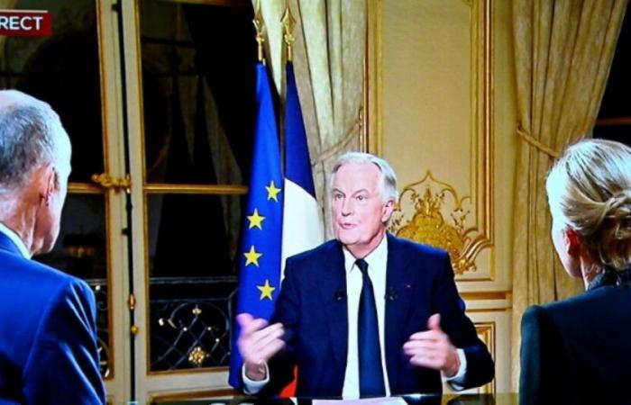 Più di 10 milioni di spettatori per l'intervista di Barnier su TF1 e France 2: News