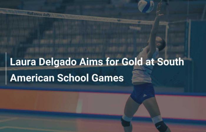 Laura Delgado punta all’oro ai Giochi Scolastici Sudamericani