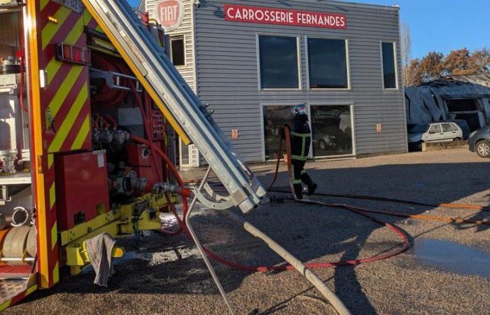 Carrozzeria devastata dall’incendio a Saint-Vite: “Non è rimasto più niente, tutto è andato in fumo”, dice il capo Alphonse Fernandes