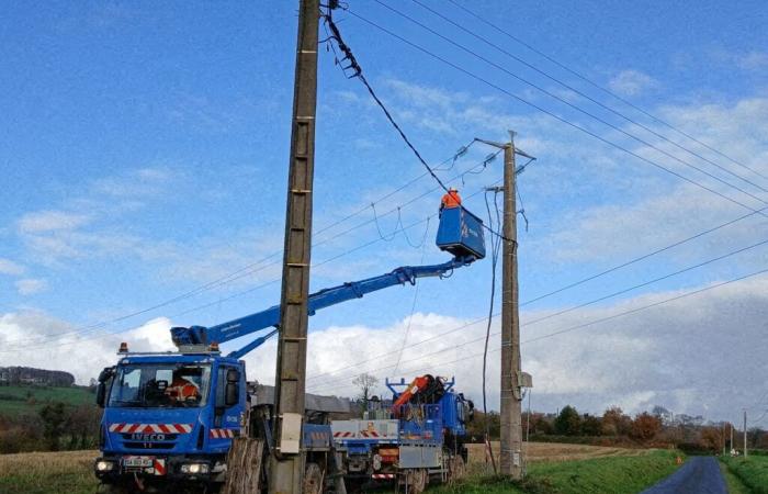 La tempesta Darragh provoca danni e priva di elettricità 10.000 case