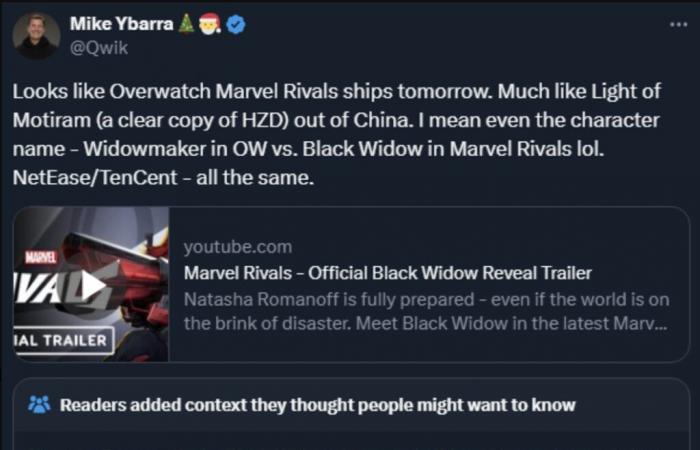 L’ex CEO di Blizzard accusa Marvel Rivals di copiare con un argomento lunare