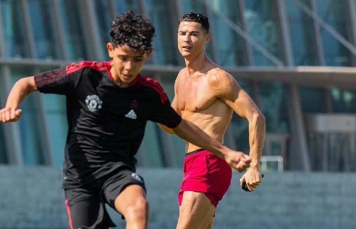 Cristiano Ronaldo Jr vuole giocare con suo padre