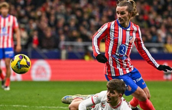 Griezmann regala all’Atletico una vittoria fatale sul Siviglia nella “Liga”