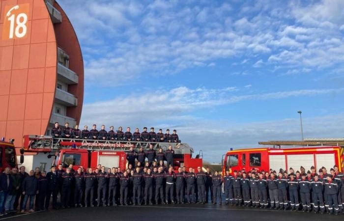 i vigili del fuoco di Châteauroux hanno vissuto un anno molto sportivo nel 2024