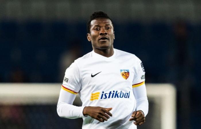 Asamoah Gyan ha concluso la sua carriera con 724€ in tasca!