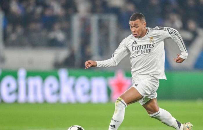 Kylian Mbappé fuori per infortunio con il Real Madrid