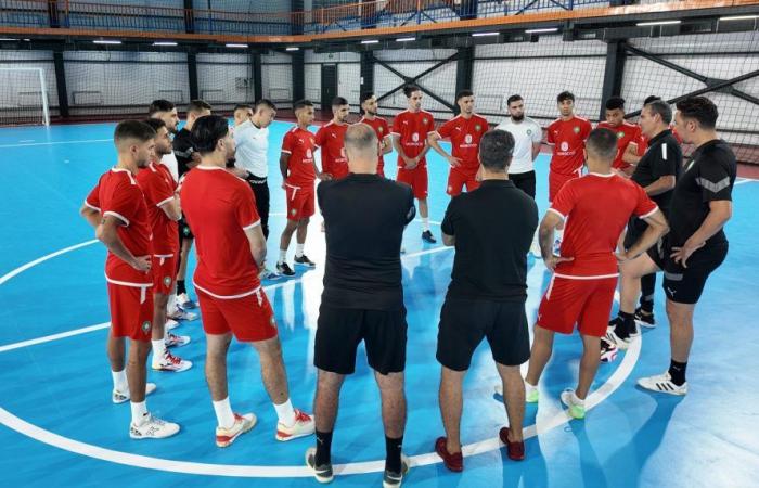 Futsal: il signor Hicham Dguig convoca 18 giocatori per le partite contro la Lettonia questo venerdì e domenica. L’elenco completo