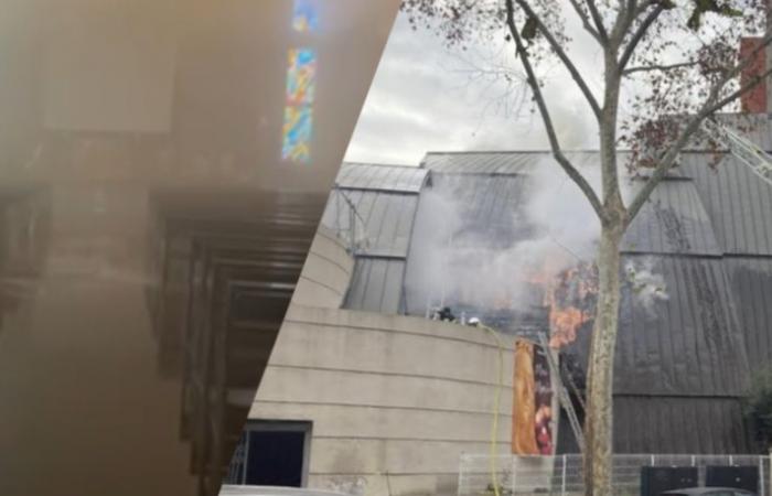 NELLE IMMAGINI. Incendio in una chiesa a Montpellier: incendio del convento, evacuazione della Vergine… foto del disastro dall'interno