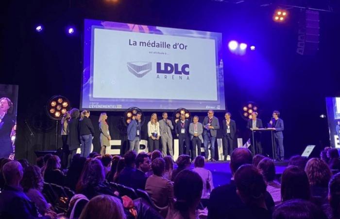 La Medaglia d’Oro della LDLC Arena “Destinazioni, Luoghi e Attrattività”