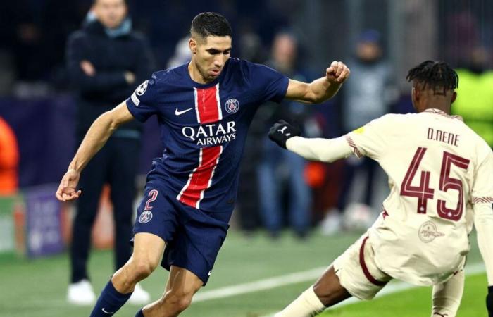 “Hakimi è il miglior giocatore del Paris Saint-Germain oggi”