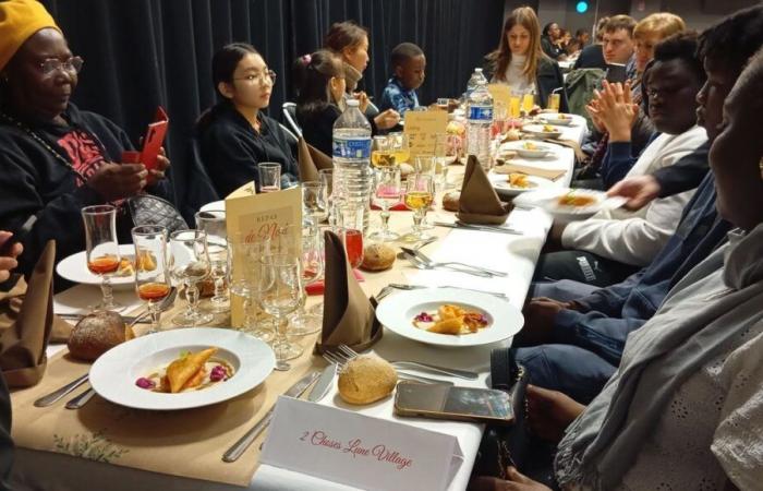 Un pranzo di Natale offerto a 112 beneficiari del banco alimentare del Calvados