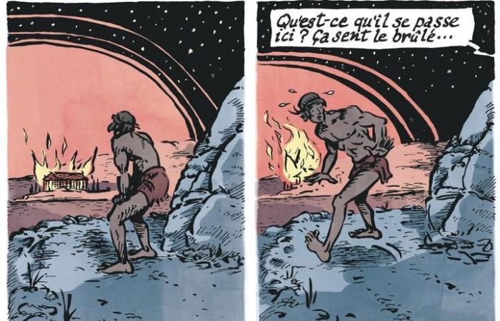 Martin Veyron attraversa l’antica Grecia per dimostrarcelo nel suo fumetto “Erostrate”