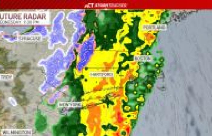 Monitoraggio di forti piogge e forti venti con possibili interruzioni di corrente – NBC Connecticut