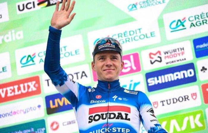 Ciclismo: Evenepoel farà prevenzione con le Poste Belghe