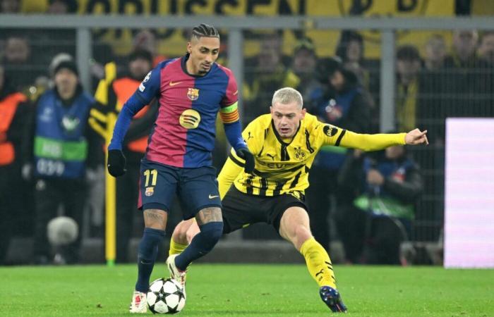 Il Barça lo fa tre volte per superare il Dortmund – C1 – J6 – Dortmund-Barcellona (2-3)