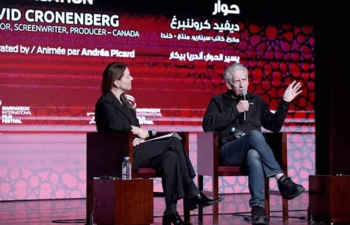 Il tocco artistico di David Cronenberg sotto i riflettori al Marrakech Film Festival