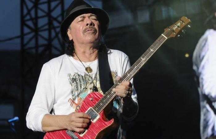 Il chitarrista Carlos Santana si unisce alla line-up del festival di Nîmes