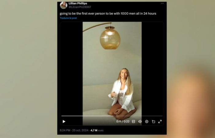 L’influencer che piangeva dopo aver dormito con 100 uomini in 24 ore ora vuole continuare con altri 1.000