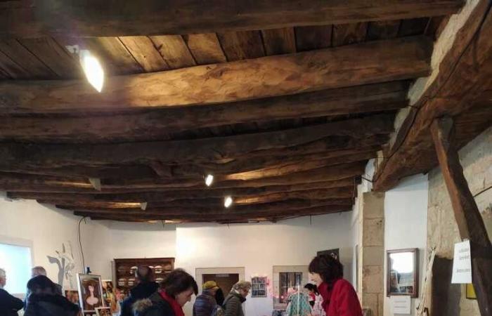 un mercatino di Natale al Gran Convento di Gramat