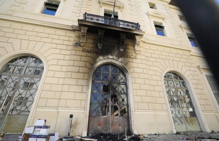 Tre anni di carcere, di cui due sospesi, per l'incendio del tribunale di Ajaccio durante le manifestazioni a sostegno di Yvan Colonna