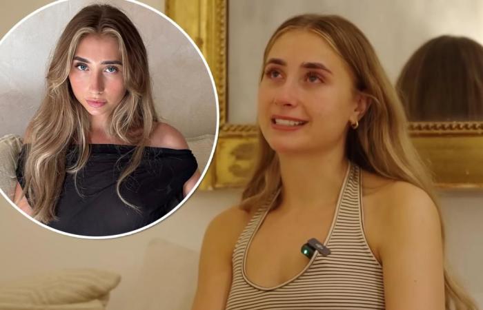 La modella di OnlyFans Lily Phillips piange dopo aver dormito con 101 uomini in un giorno