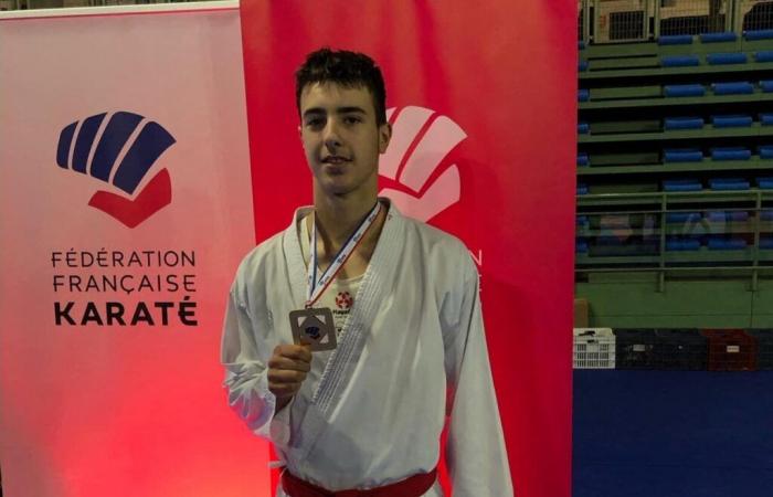 Questo giovane di Lot vince il bronzo nella Coppa di Karate francese