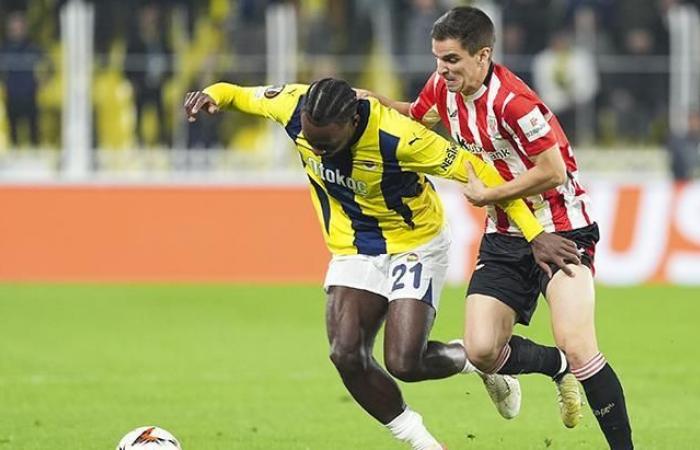 Il Fenerbahçe ha perso contro l'Athletic Bilbao in UEFA Europa League! – Fenerbahçe