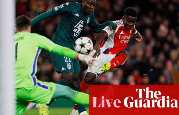 Arsenal – Monaco 3-0: Champions League – come è successo | Lega dei Campioni